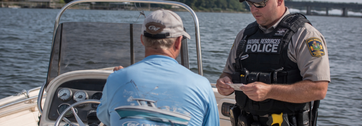 Maryland Natural Resources Police stop