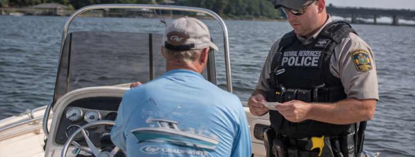 Maryland Natural Resources Police stop